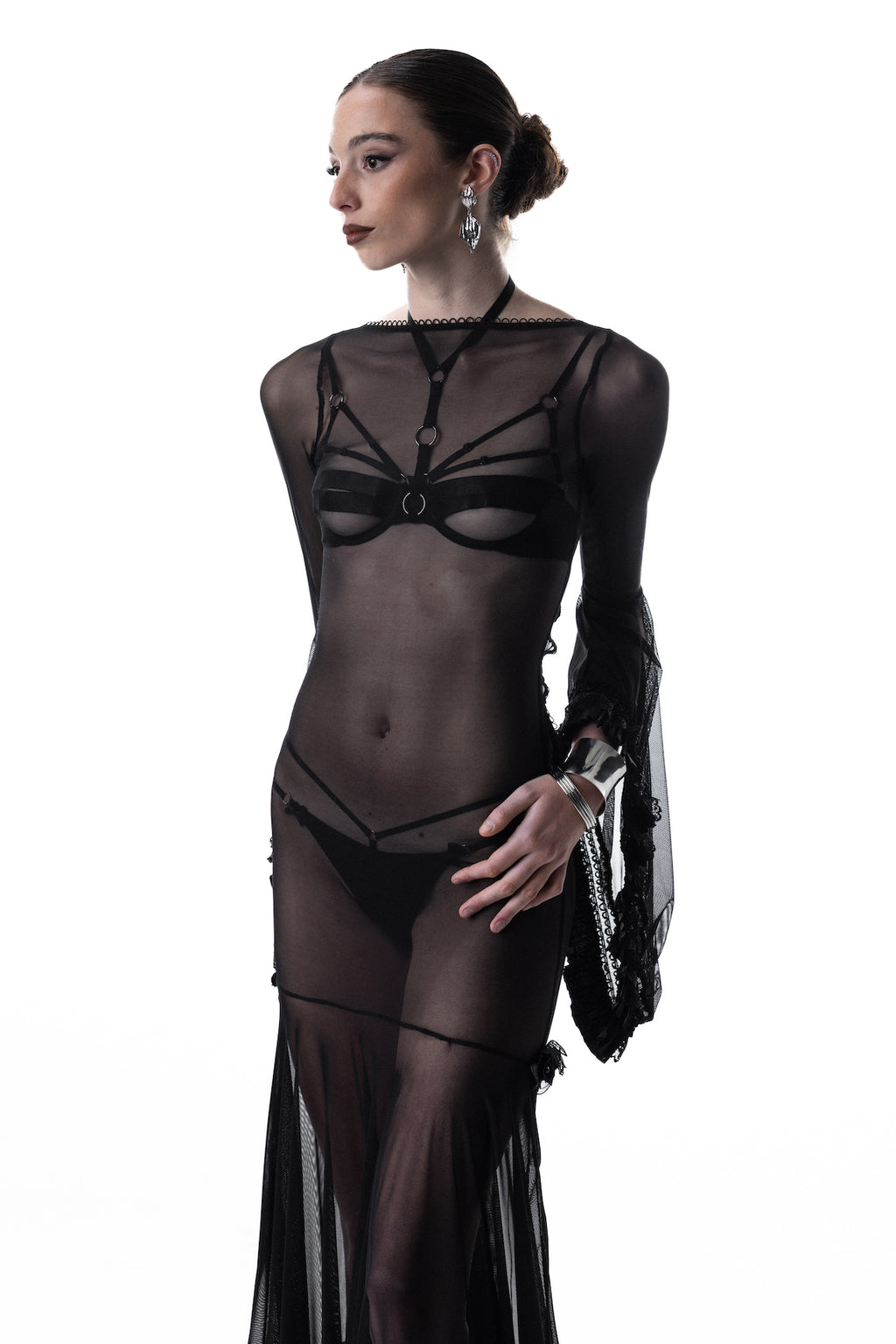 Specter Robe lacée dos nus