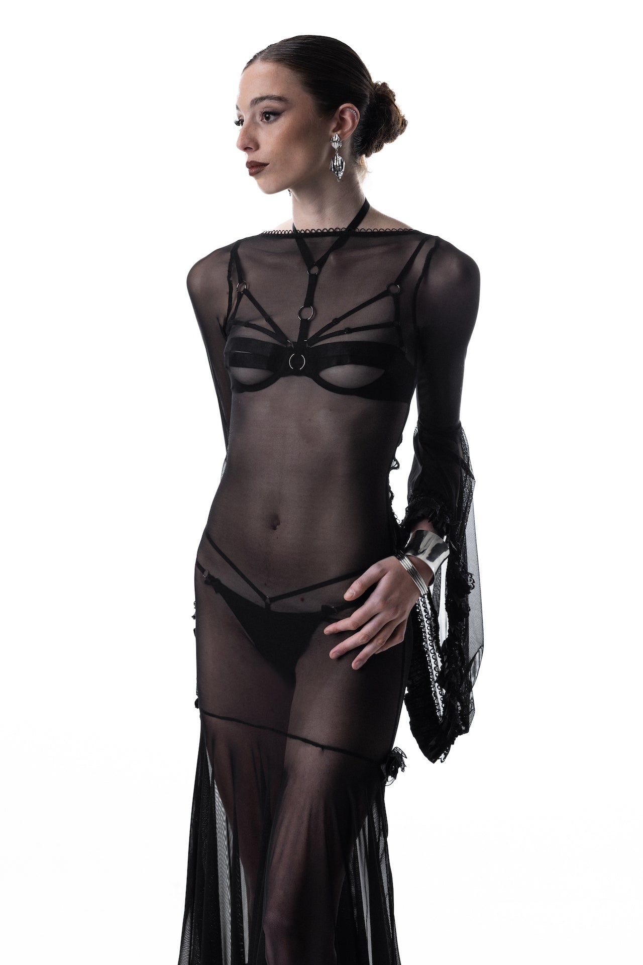 Specter Robe lacée dos nus